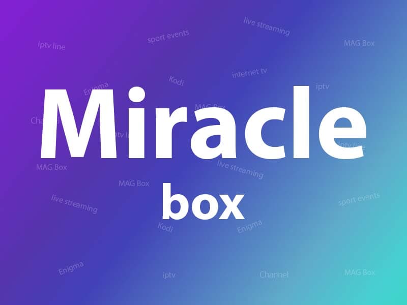 What is Miracle box?