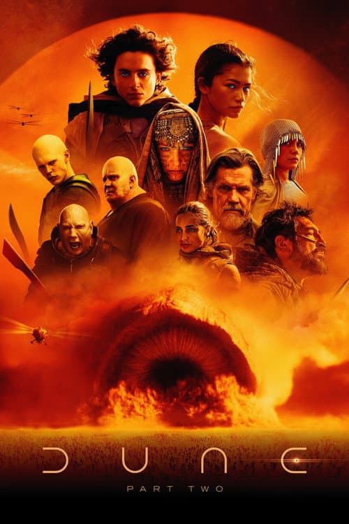 Official Poster for Dune: Part Two