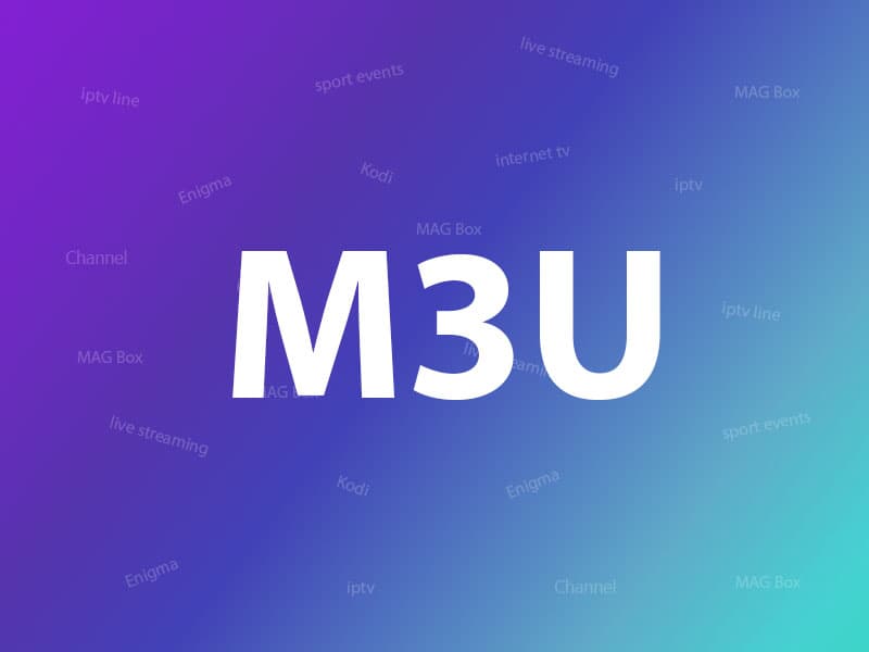 What is M3U list?