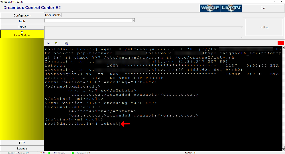 How to Setup IPTV on Enigma 2 via Autoscript
