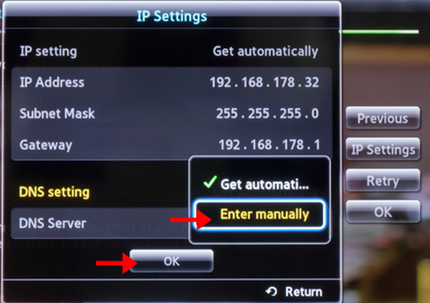 How to change DNS on different IPTV devices