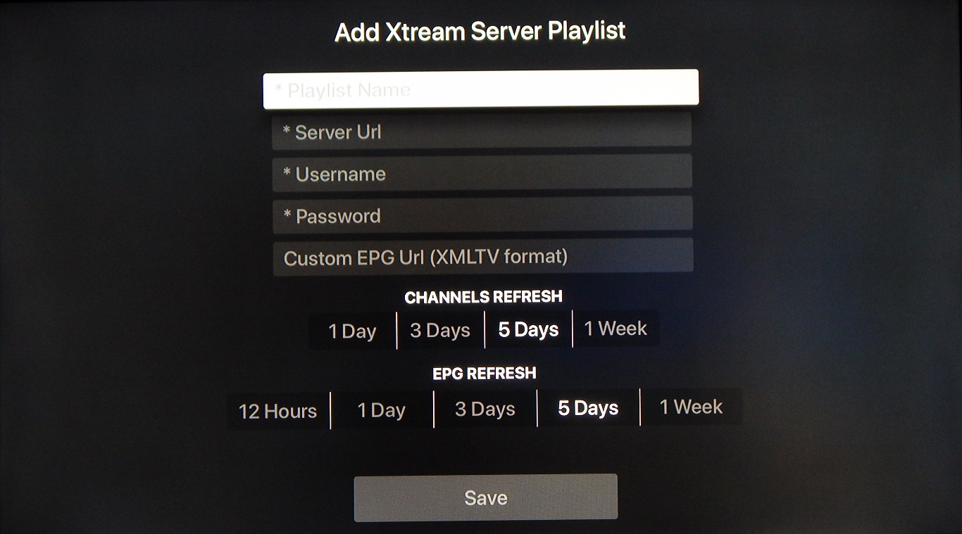 How to setup IPTV on Apple TV via iPlayTV App