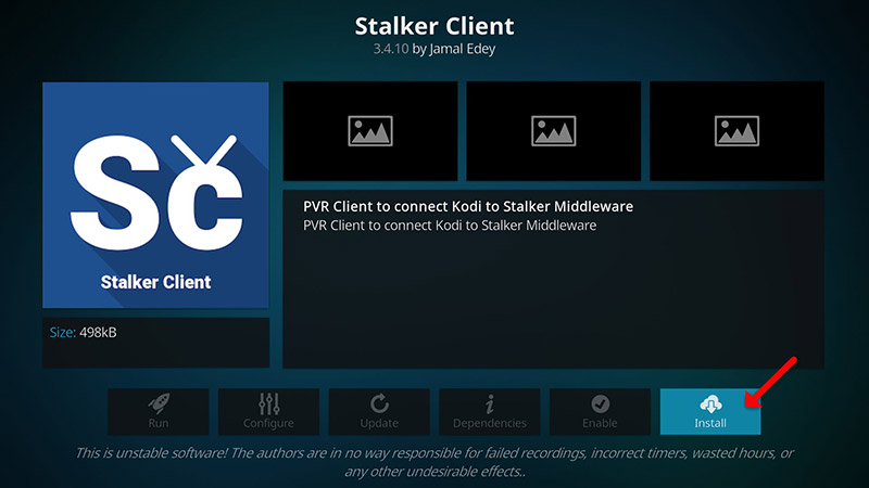 How to setup IPTV on Kodi via Stalker Client