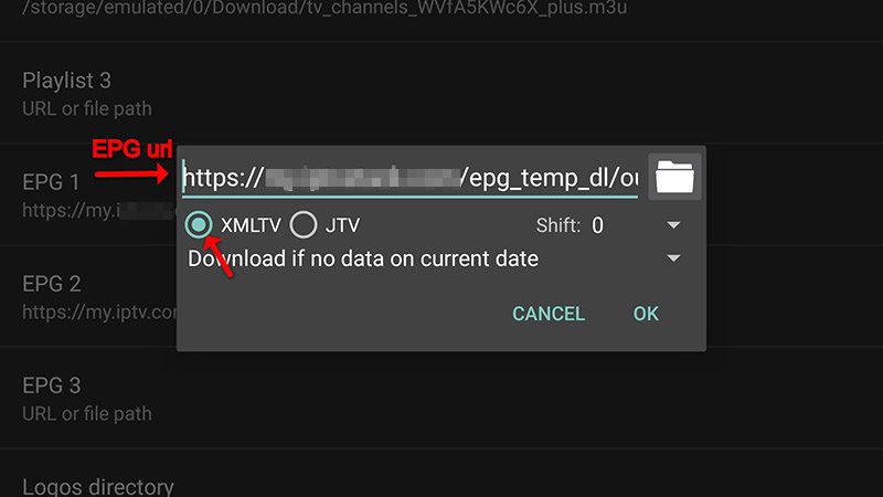 How to add EPG on Perfect Player